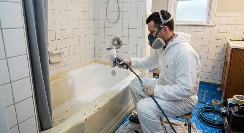 Porcelain Tub Resurfacing in Denver County, CO